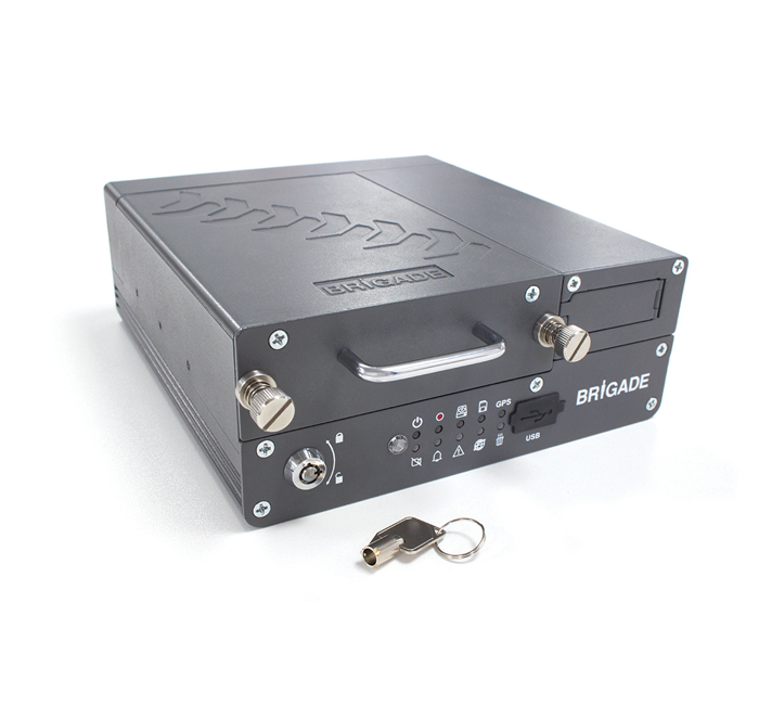 Advanced Vehicle Alarms - Brigade 4 Camera 4G MDR Recording Systems