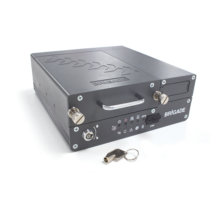 Advanced Vehicle Alarms - Brigade 8 Camera 4G MDR Recording Systems